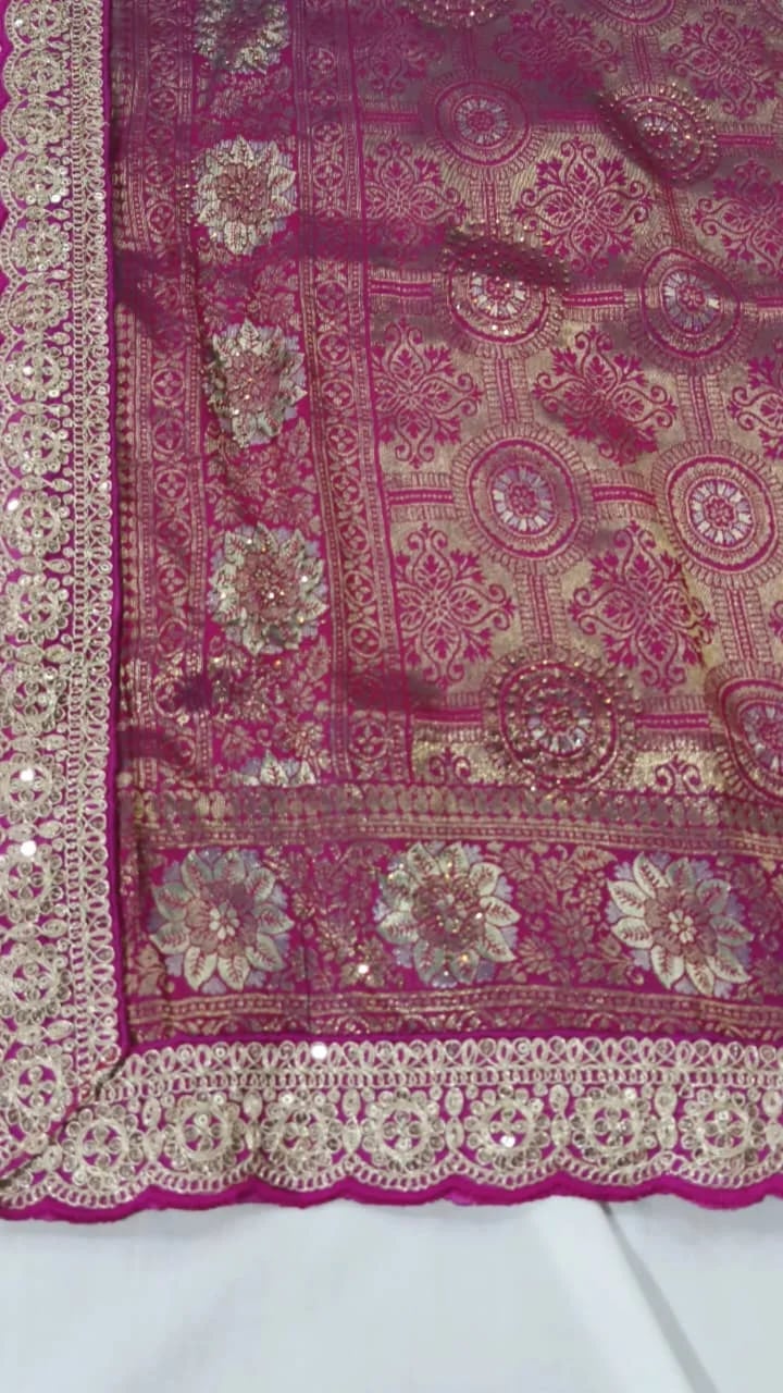 South Indian Kath Padar Saree, Tulshi