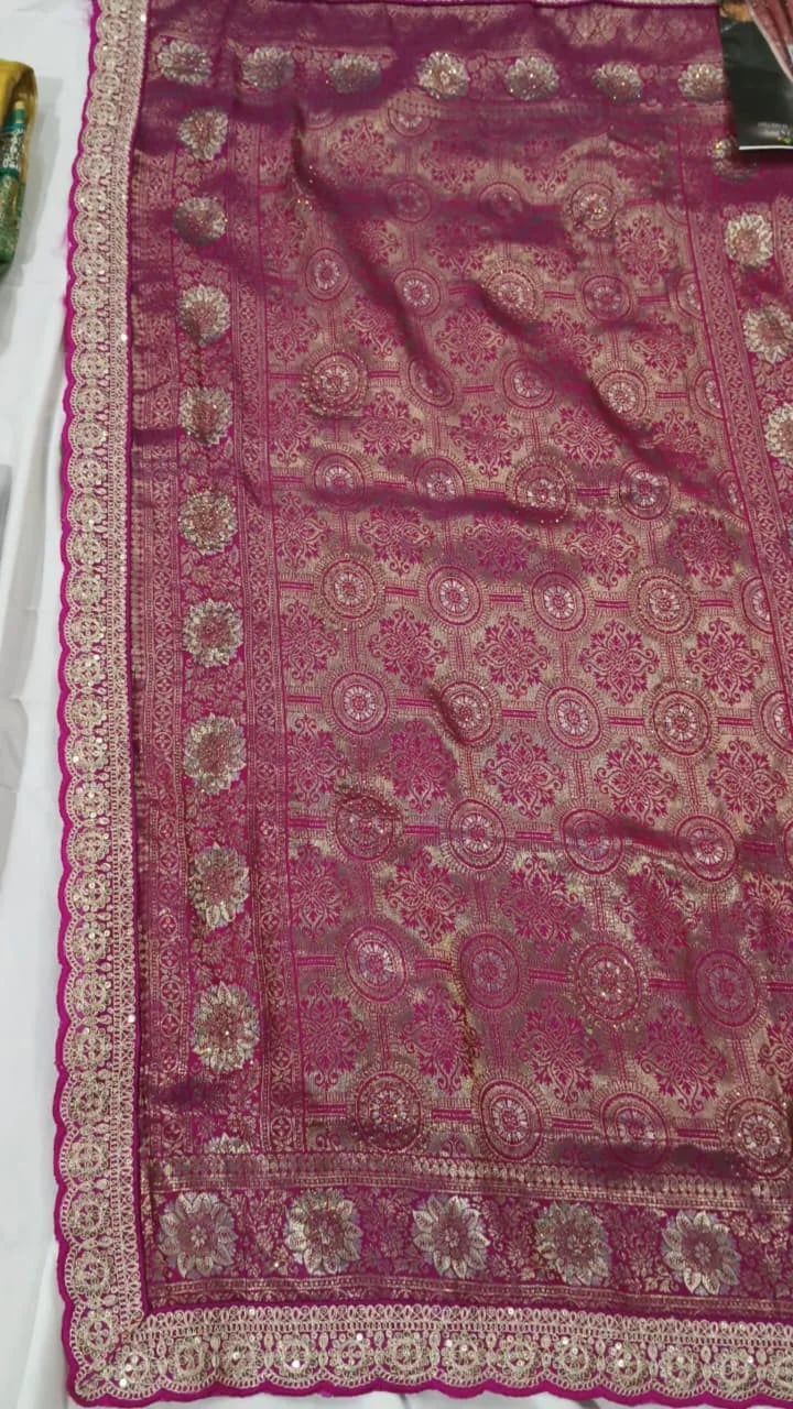 South Indian Kath Padar Saree, Tulshi