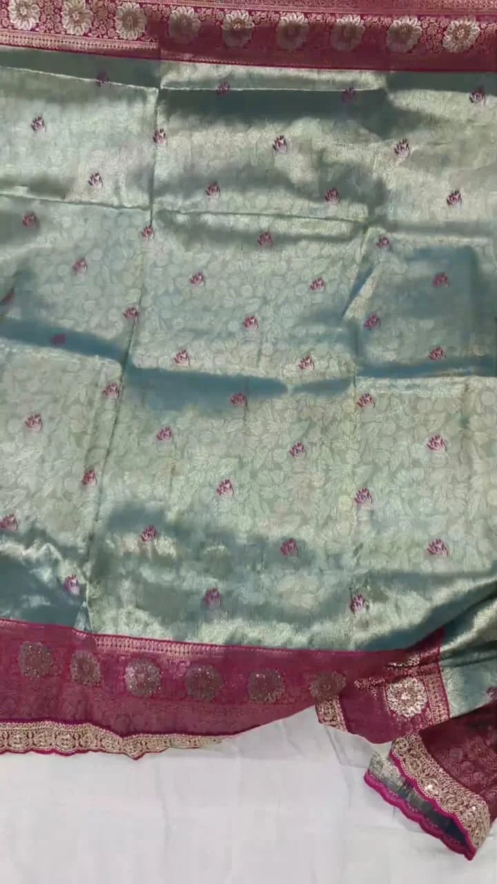 South Indian Kath Padar Saree, Tulshi